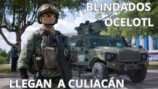 Llegan a Culiacán los Blindados Ocelotl en su primera misión de combate [upl. by Tronna]