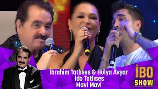 İbrahim Tatlıses amp Hülya Avşar amp İdo Tatlıses  Mavi Mavi [upl. by Liba]