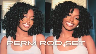 Easy Perm Rod Set Tutorial [upl. by Ettari]