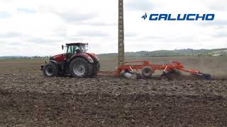 Case IH Optum 300CVX And Galucho GVR 4028 [upl. by Fanchette]