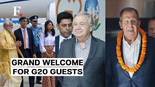 India Welcomes World Leaders For The G20 Summit In New Delhi [upl. by Nicky]