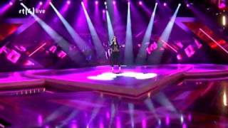 Lisa  Xfactor NL 2009  liveshow 7  Sober Pink [upl. by Litta]