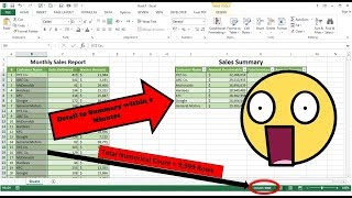 How to make Summary Report in Excel within 2 minutes How to Summarize Data in Excel [upl. by Sillyhp]