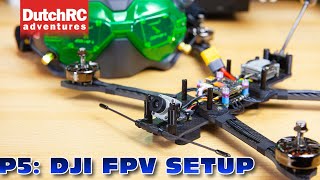 How to install DJI Digital FPV  Vista unit Rotorama Buddy 7quot Build [upl. by Dore]