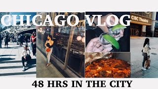 CHICAGO TRAVEL VLOG COME TO CHITOWN WITH ME [upl. by Madelyn]