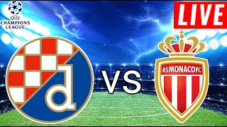 Dinamo Zagreb vs AS Monaco Live Score l Champions League 202425 l Full Match [upl. by Fidelity]