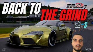 🔴LIVE  From Driver Rating C To S The Grind Begins  granturismo7 simracing [upl. by Roti260]