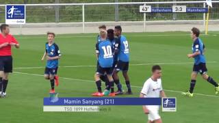 EnBWOberliga CJunioren TSG 1899 Hoffenheim 2 vs SV Waldhof Mannheim [upl. by Asit]