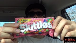 Skittles Dessert Candy  Pink and Sweet Snacking on the Run 24 [upl. by Nesiaj949]