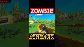 THE WALKING ZOMBIE 2 ZOMBIE ATTACK survival zombie ak47shorts base attack kgf2 bgm headshot [upl. by Adoh]