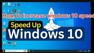 How to increase windows 10 Speed Ashish ITwindows10 windows11 [upl. by Nnylyar]