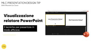 Visualizzazione relatore di PowerPoint tutorial completo [upl. by Noakes]