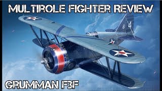 Multirole Fighter Review  Grumman F3F  World of Warplanes [upl. by Nerty]