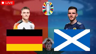 Deutschland  Schottland  Euro 2024 LIVE [upl. by Amesari]