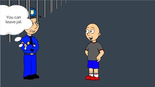 Classic Caillou gets bailed out of jail [upl. by Korff277]