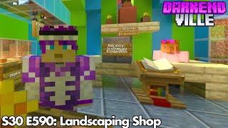 Minecraft  Landscaping Shop 590 [upl. by Leynwad821]