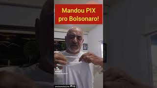 Bolsonarista rasga camisa de Bolsonaro revoltado com apoio a Ricardo Nunes marcalcortes [upl. by Nonnahc]