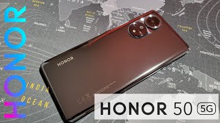 HONOR 50 5G  Unboxing and HandsOn [upl. by Eeliah992]