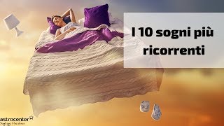 Il significato dei 10 sogni più ricorrenti [upl. by Lihp]