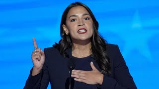 Rep Alexandria OcasioCortez full speech at 2024 DNC Aug 19 2024 [upl. by Talich]