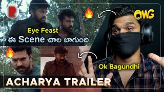 Acharya Trailer  Telugu  Reaction  Chiranjeevi  Ram Charan  RatpacChec [upl. by Stanfield639]