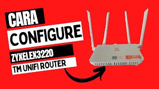 how to configure zyxel ex3220 unifi router rg6 [upl. by Nomma569]