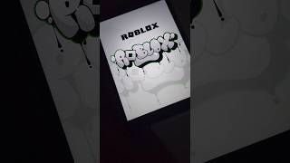 New logo de Roblox en GRAFFITI graffiti arte ipadgraffiti roblox viral saveroblox ipad [upl. by Laurice]