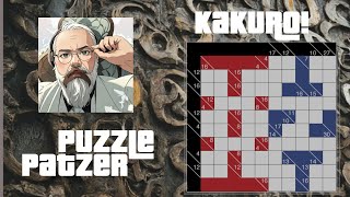 Puzzle Patzer tries Kakuro [upl. by Esiuole]