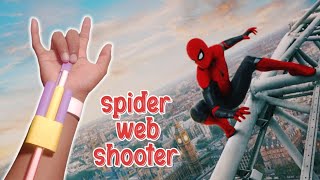 spider web shooter  how to make spider web shooter [upl. by Enyawed236]