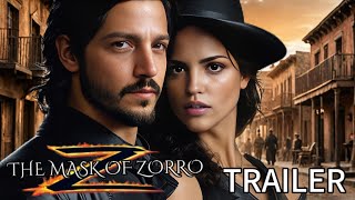 The Mask of Zorro 2025  First Trailer  Diego Luna Eiza González [upl. by Eetse]