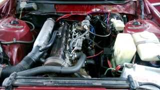 Volvo 240 Diesel start  idle D24 [upl. by Xaviera964]