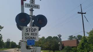 Northline Road Railroad Crossing Tour Romulus MI [upl. by Nirej]