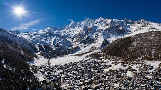 A Walkthrough of Saas Fee [upl. by Yelssew]