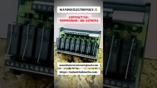 Automation relay card 8 channelManishelectronics [upl. by Yran]