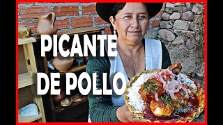 PICANTE DE POLLO EN LA LEÑA [upl. by Mabel998]