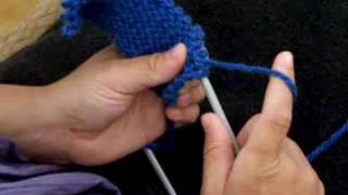 Apprendre à tricoter  défaire un tricot 2 [upl. by Eenrahc282]