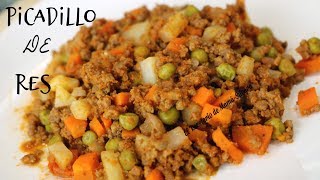 PICADILLO DE RESCARNE MOLIDACOMO HACERMEJORADA [upl. by Vitek]