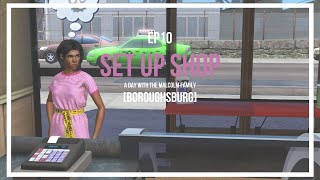 EP10  Set Up Shop Boroughsburg  Sims 3 [upl. by Aniala]