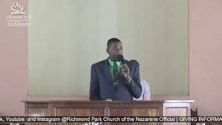 Resilience in Evangelism  Richmond Park Church of the Nazarene  June 23 2024 [upl. by Luo]