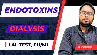 Endotoxins EUml in Dialysis Water RRB Dialysis Technician classes [upl. by Eizzil]