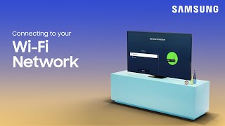Connecting your Samsung TV to a WiFi Network  Samsung US [upl. by Ahsiuqat]