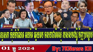 Parliament approves the resumption of the Sam Rainsy National Resistance Movement RFA Khmer News [upl. by Dlorag]