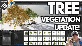 Create Nature assets in Blender with this free Blender Addon l G Scatter [upl. by Ahsayn]