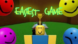 THE MOST EASIEST GAME ON ROBLOX IS THE MOST HARDEST GAME [upl. by Kacey]