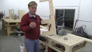 BUILDING THE PAULK TOTAL STATION PART 2 CUTTING SAW HORSE PARTS [upl. by Gnilsia875]