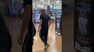 MAN RANTS AT WALMART BANK 11032023 fight angry walmart psycho yelling public punk crazy [upl. by Oconnor]