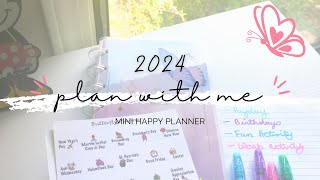 New Happy Planner Setup 2024 [upl. by Ardnait]