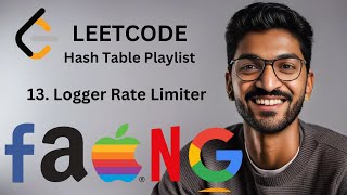 359 Logger Rate Limiter  13  Hash Table Playlist hashtable leetcode algorithms [upl. by Nakre442]