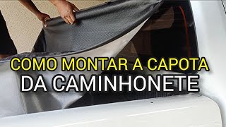 Como montar a capota da Nissan Frontier e outras caminhonetes [upl. by Spatola171]