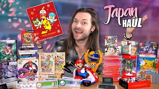 EVERYTHING I Bought in JAPAN Nintendo Switch Pokémon Games Toys [upl. by Bard]